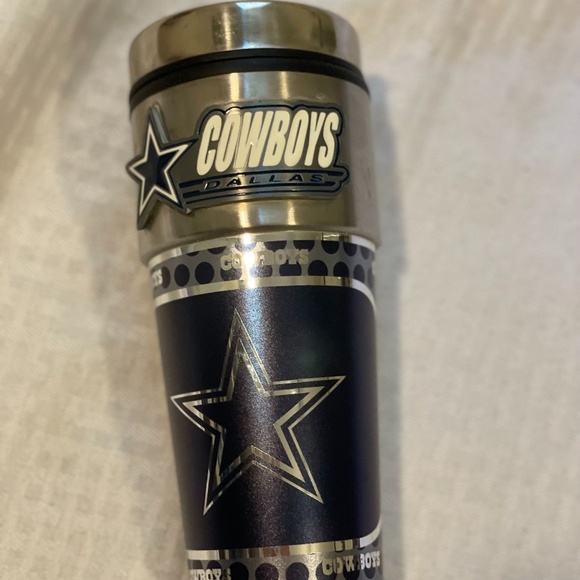 🌻 Dallas Cowboys Travel Mug - Picture 1 of 3